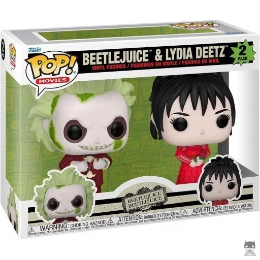 Figurine Funko POP Beetlejuice & Lydia Deetz (Beetlejuice)