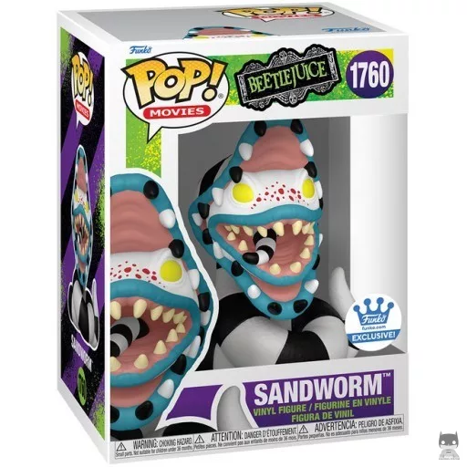 Figurine Funko POP Ver de Sable (Beetlejuice)