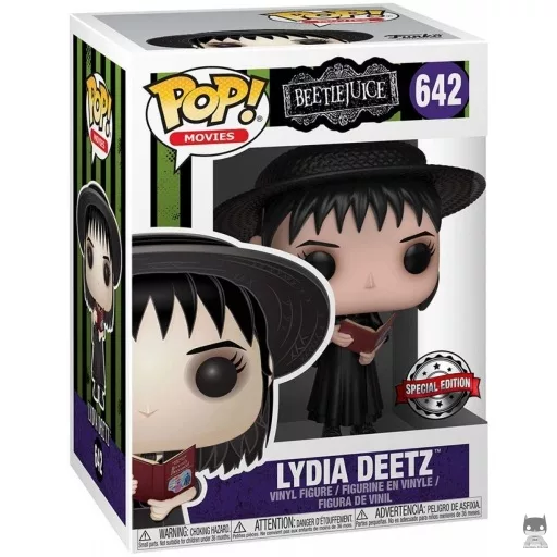 Figurine Funko POP Lydia Deetz avec Livre (Beetlejuice)