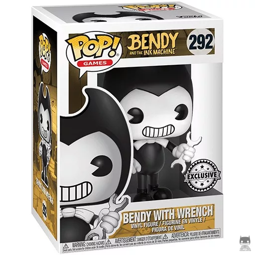 Figurine Funko POP Bendy avec Clé (Exclusive)