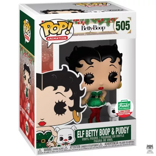 Figurine Funko POP Betty Boop Elfe & Pudgy (Betty Boop)