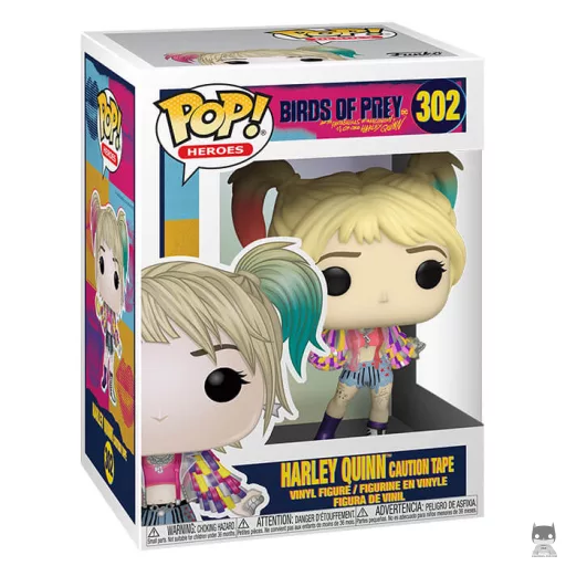 Figurine Funko POP Harley Quinn avec un ruban de scotch (Birds of Prey)