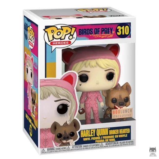 Figurine Funko POP Harley Quinn coeur brisé (Birds of Prey)