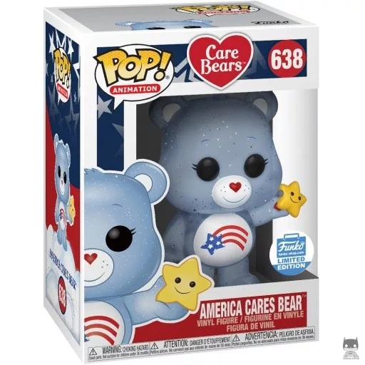 Figurine Funko POP Ours Amérique (Glitter) (Bisounours)