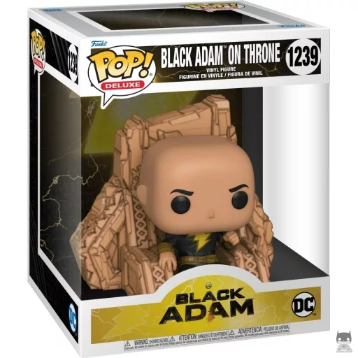 Figurine Funko POP Black Adam sur le Trône (Black Adam)