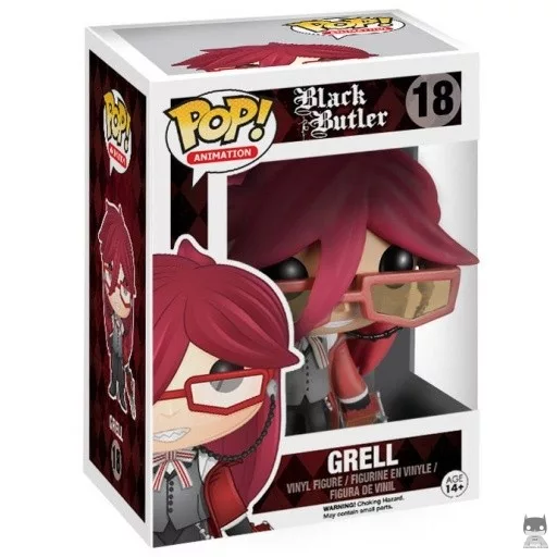 Figurine Funko POP Grell (Black Butler)