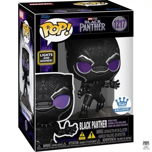 Figurine Funko POP Black Panther (Lights & Sound) (Black Panther)