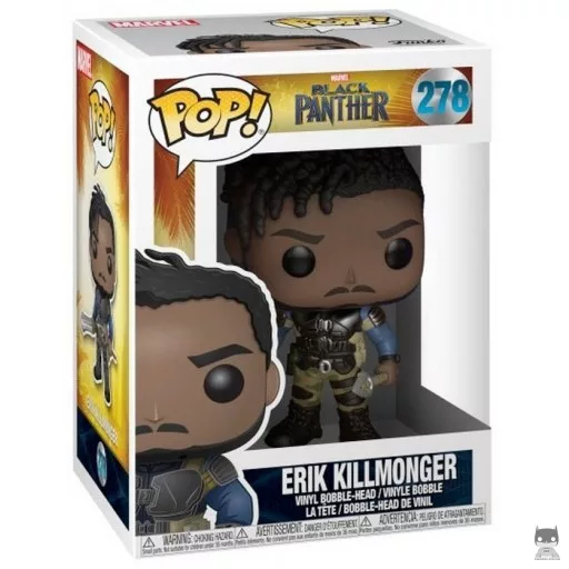 Figurine Funko POP Erik Killmonger (Black Panther)