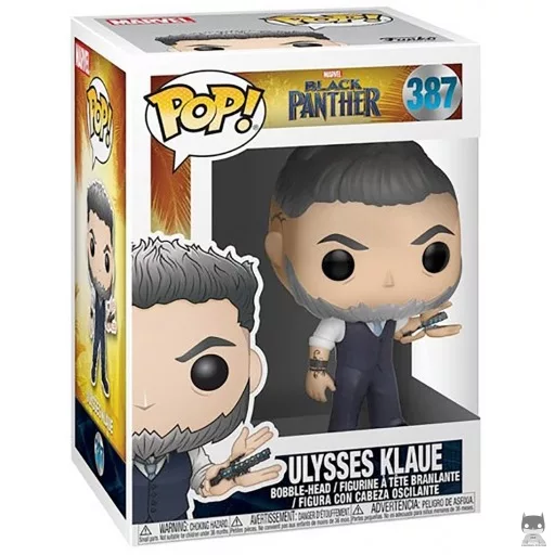 Figurine Funko POP Ulysses Klaue (Black Panther)