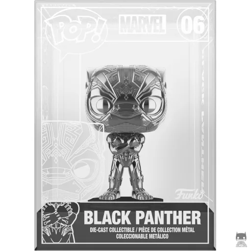 Figurine Funko POP Black Panther (Chase & Metallic) (Black Panther)