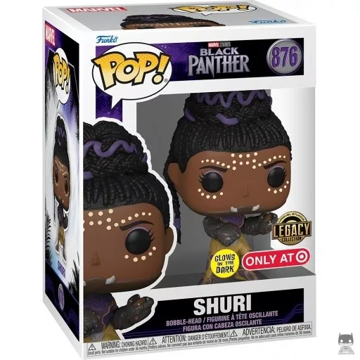 Figurine Funko POP Shuri (Glow in the Dark) (Black Panther)