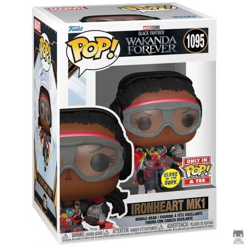 Figurine Funko POP Ironheart MK1 (Glow in the Dark) (Ironheart (Riri Williams))