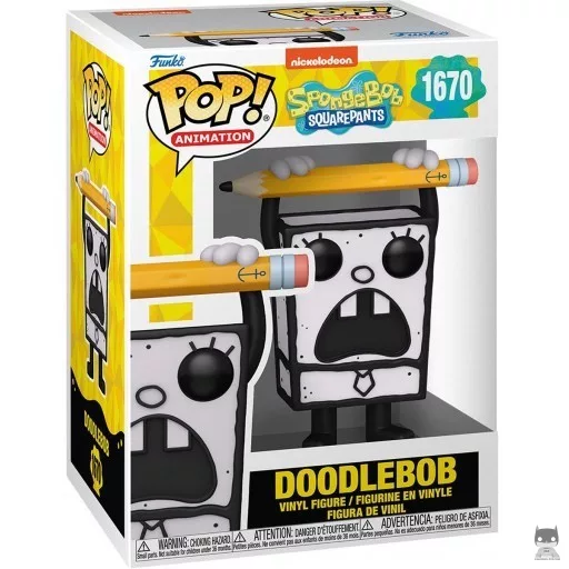 Figurine Funko POP Doodlebob (Bob l'Eponge)