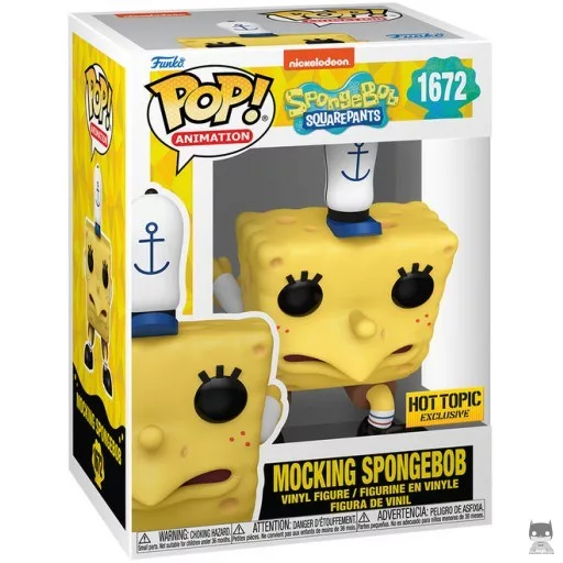 Figurine Funko POP Bob L'Eponge Moqueur (Hot Topic)