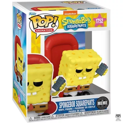 Figurine Funko POP Bob L'Eponge (Meme) (Bob l'Eponge)