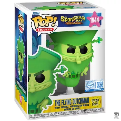 Figurine Funko POP Le Hollandais Volant (Glow in the Dark) (Bob l'Eponge, le film : Un pour tous, tous pirates !)