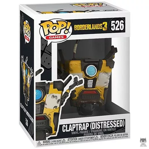 Figurine Funko POP Claptrap (Borderlands)