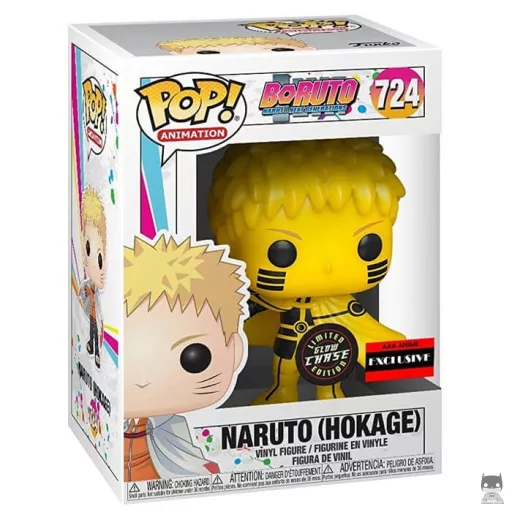 Figurine Funko POP Naruto (Hokage) (Chase) (Glows in the Dark) (Boruto : Naruto Next Generations)