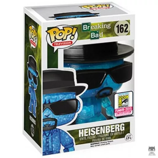Figurine Funko POP Heisenberg (bleu cristal) SDCC (Breaking Bad)