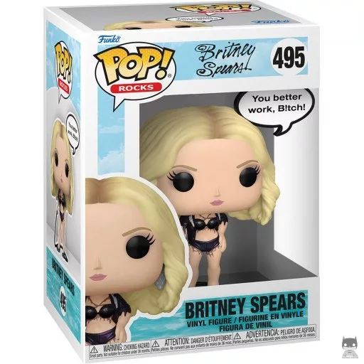 Figurine Funko POP Britney Spears (You Better Work, Bitch !) (Britney Spears)