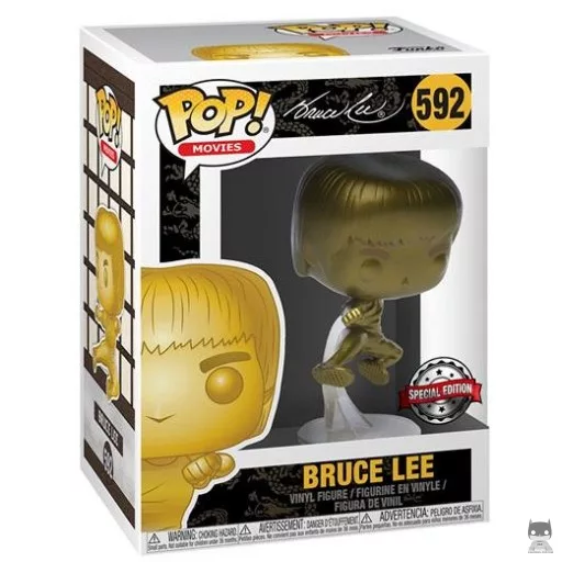 Figurine Funko POP Bruce Lee (Or) (Gold)
