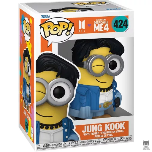 Figurine Funko POP Jung Kook en Minion (BTS)