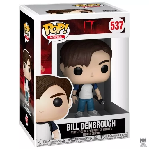 Figurine Funko POP Bill Denbrough avec torche (Ça)