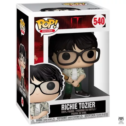 Figurine Funko POP Richie Tozier tenant une batte (Ça)