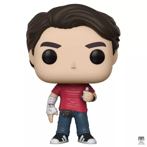 Figurine Funko POP Eddie Kaspbrak avec son bras cassé et inhalateur (Ça)