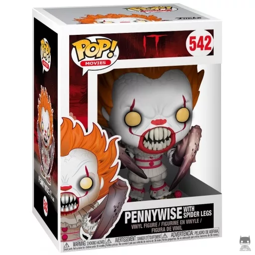 Figurine Funko POP Grippe-Sou avec pattes d'araignée (Ça)