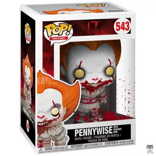 Figurine Funko POP Grippe-Sou avec un bras coupé (Ça)