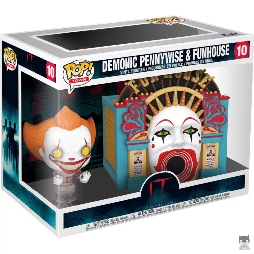Figurine Funko POP Grippe-Sou démoniaque & Fun House (Pop! Vinyl)