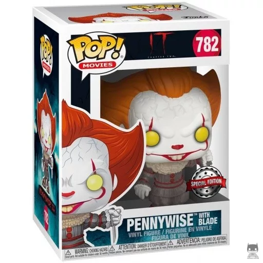 Figurine Funko POP Grippe-Sou avec lame (Ça : Chapitre deux)