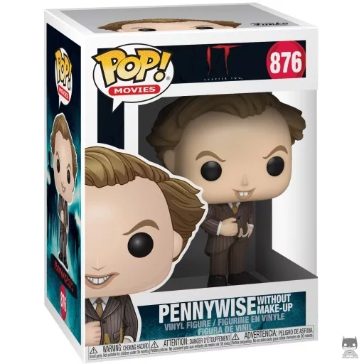 Figurine Funko POP Grippe-Sou sans maquillage (Ça : Chapitre deux)