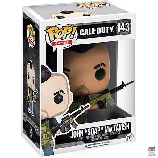 Figurine Funko POP John "Soap" MacTavish (Call of Duty)