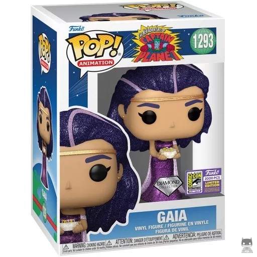 Figurine Funko POP Gaïa (Diamond Glitter) (Capitaine Planète)