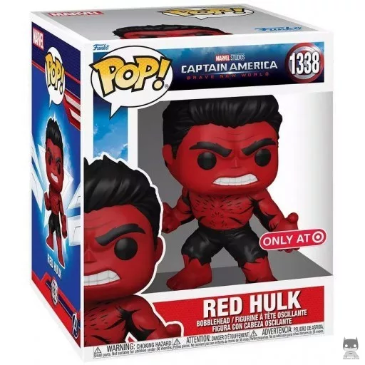 Figurine Funko POP Hulk Rouge (SuperSized) (Captain America : Brave New World)