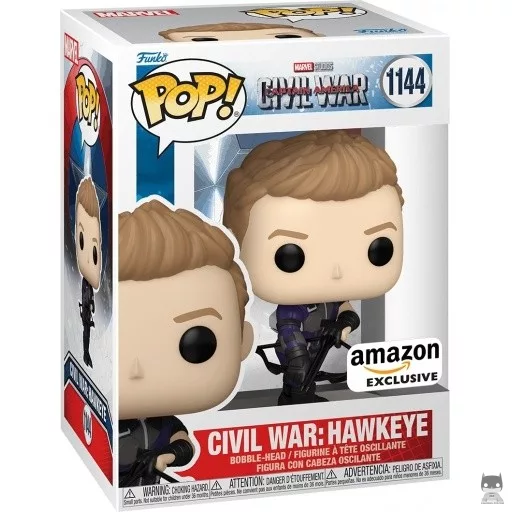 Figurine Funko POP Civil War : Hawkeye (Hawkeye (Clint Barton))