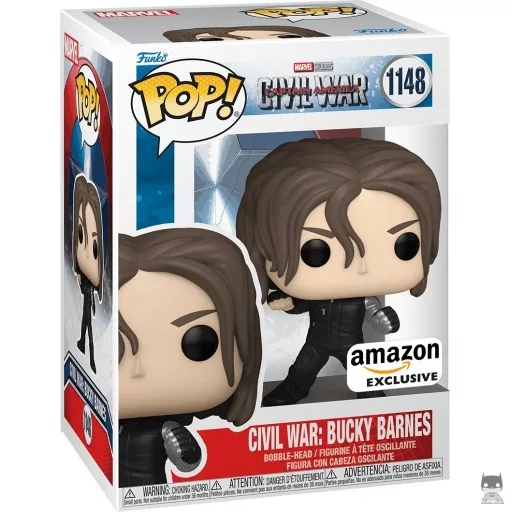 Figurine Funko POP Civil War : Bucky Barnes (Bucky Barnes)