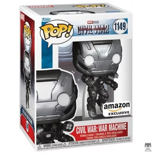 Figurine Funko POP Civil War : War Machine (Captain America : Civil War)