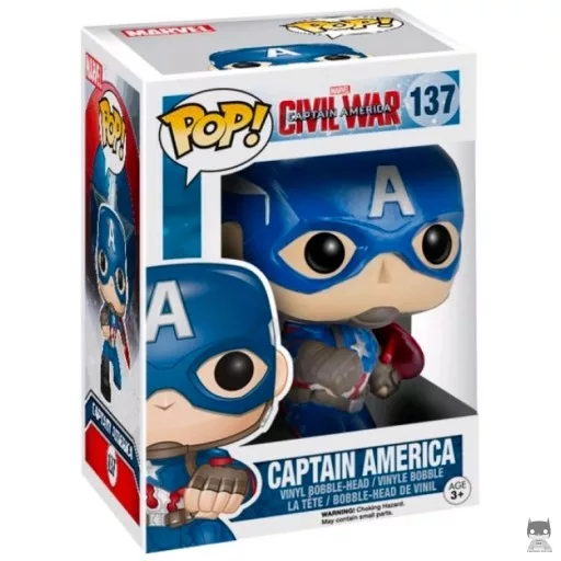 Figurine Funko POP Captain America (Captain America : Civil War)