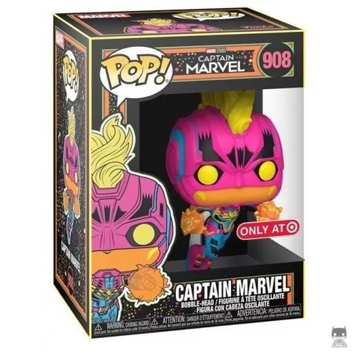Figurine Funko POP Captain Marvel (Blacklight) (Captain Marvel)