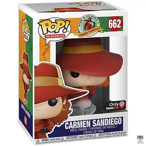 Figurine Funko POP Carmen Sandiego (Translucent) (Carmen Sandiego)