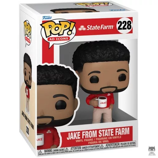 Figurine Funko POP Jake de State Farm (Célébrités)