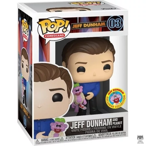 Figurine Funko POP Jeff Dunham et Peanut (Jeff Dunham)