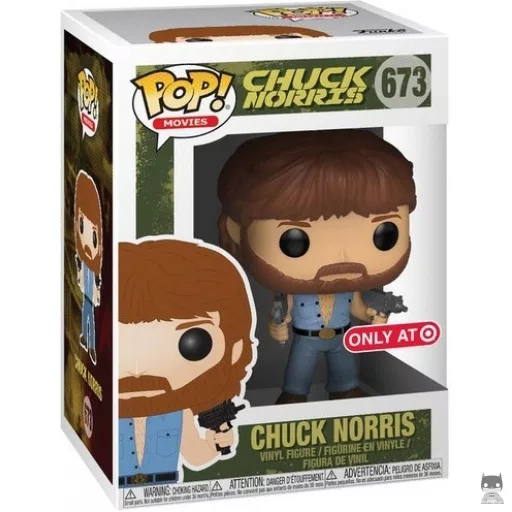 Figurine Funko POP Chuck Norris (Uzis) (Target)