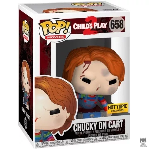 Figurine Funko POP Chucky sur chariot (Chucky)