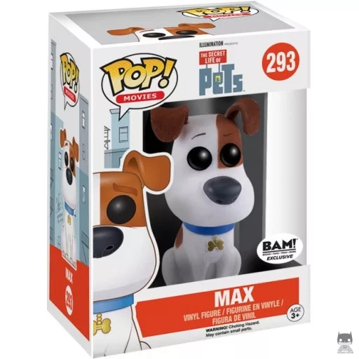 Figurine Funko POP Max (Flocked) (Comme des bêtes)
