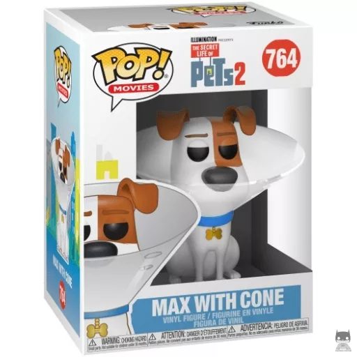 Figurine Funko POP Max avec Collerette (Comme des bêtes)