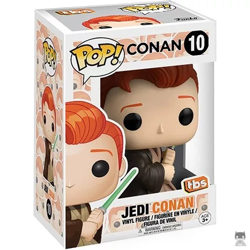 Figurine Funko POP Conan O'Brien en Jedi (TBS)